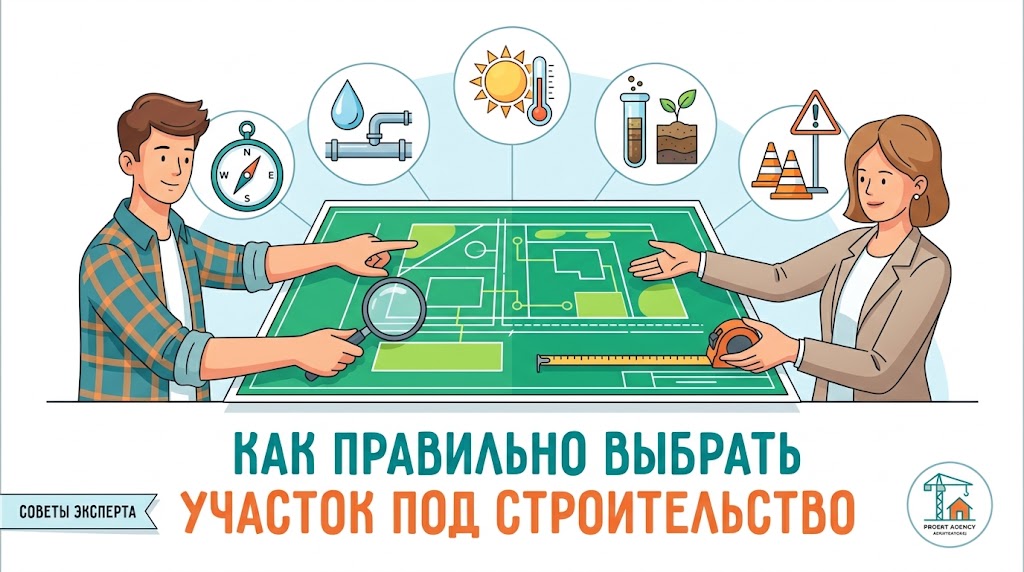 Как правильно выбрать участок под строительство